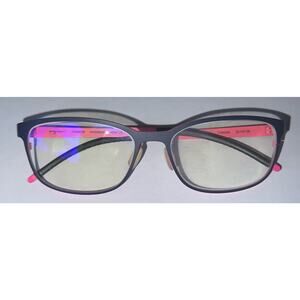 Orgreen SPARKLE 669 Matte Navy / Matte Neon Pink Titanium Eyeglasses 52mm